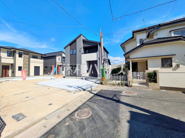 接道状況および現場風景 【福岡市南区鶴田4丁目】 接道状況および現場風景 【福岡市南区鶴田4丁目】