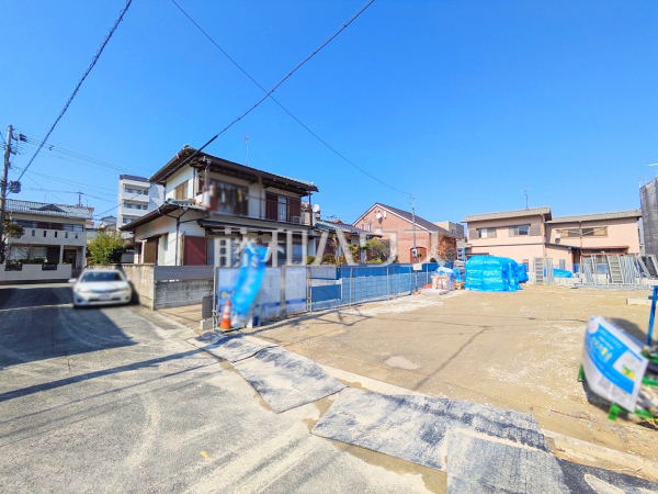 接道状況および現場風景　【福岡市南区鶴田４丁目】