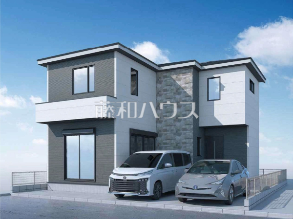 完成予想図（外観）　【所沢市花園１丁目】