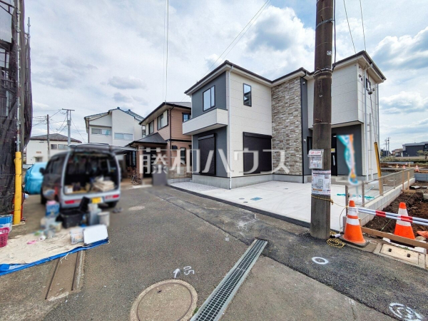 接道状況および現場風景　【所沢市花園１丁目】