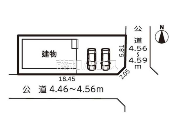 全体区画図　【北名古屋市高田寺出口】
