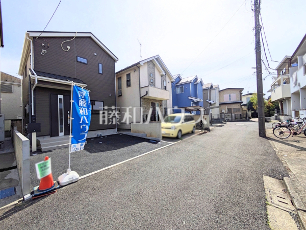 接道状況および現場風景　【西東京市谷戸町１丁目】