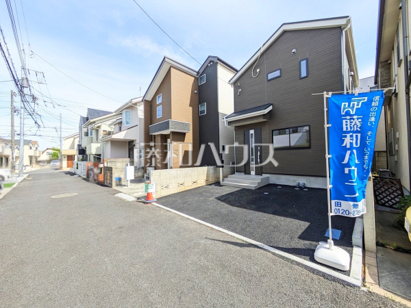 接道状況および現場風景　【西東京市谷戸町１丁目】