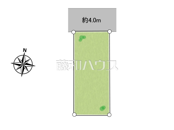 全体区画図　【西東京市谷戸町１丁目】