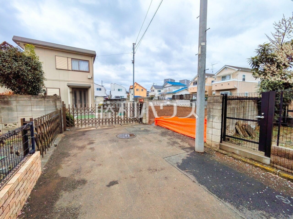 接道状況および現場風景　【小金井市中町４丁目】
