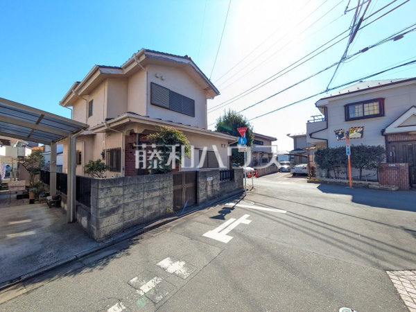 接道状況および現場風景　【昭島市田中町１丁目】