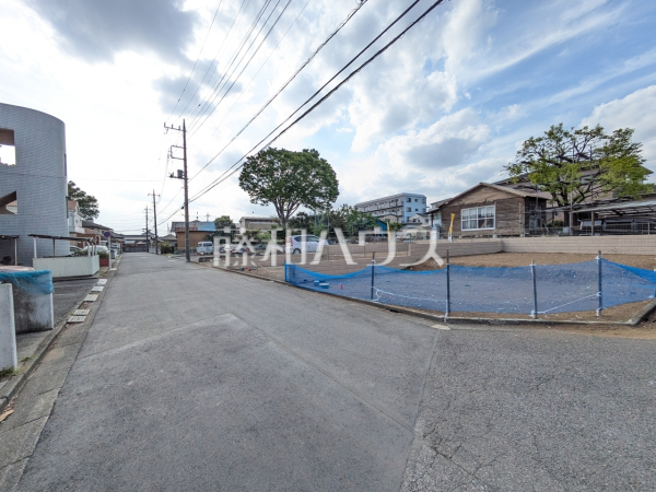 接道状況および現場風景　【所沢市東所沢和田１丁目】