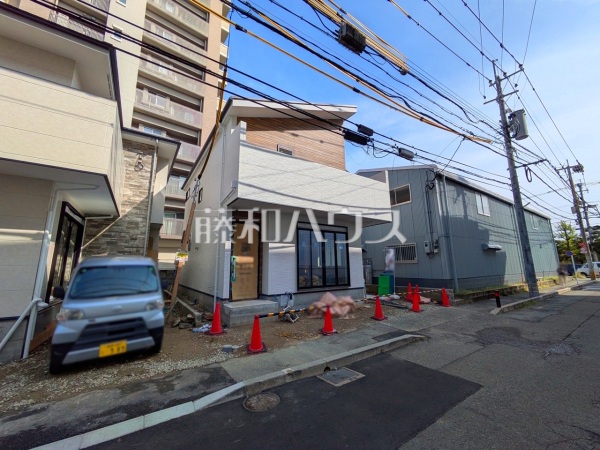 接道状況および現場風景　【福岡市東区原田４丁目】