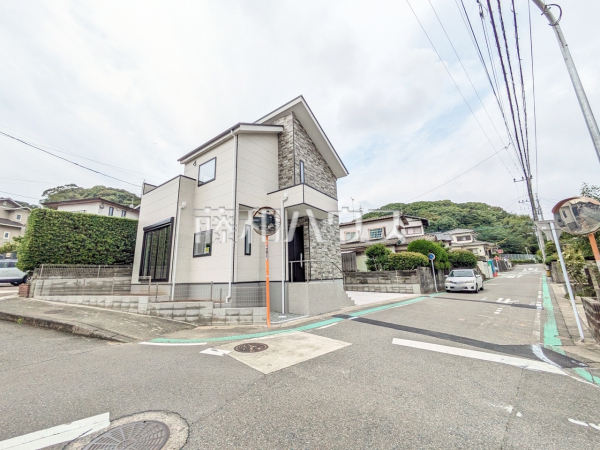 接道状況および現場風景　【福岡市東区若宮３丁目】