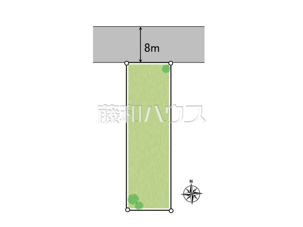 全体区画図　【名古屋市北区金城２丁目】