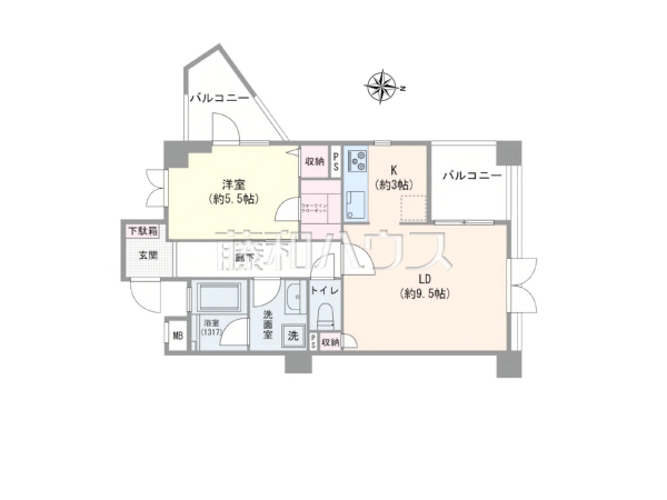 間取図　【グランシティ西荻窪La Avenue】