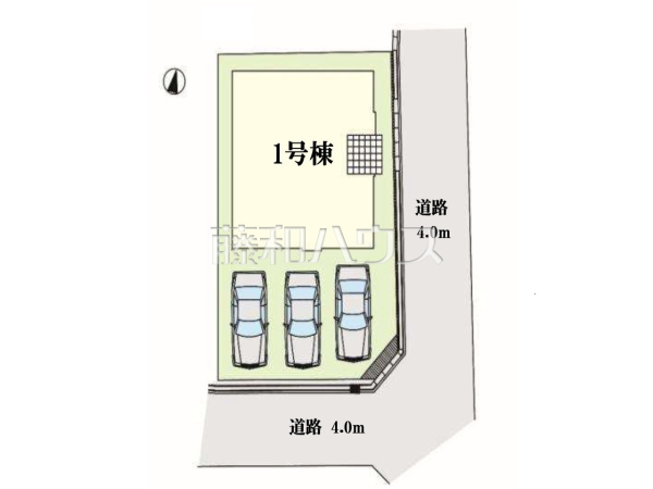 全体区画図　【名古屋市守山区森孝４丁目】