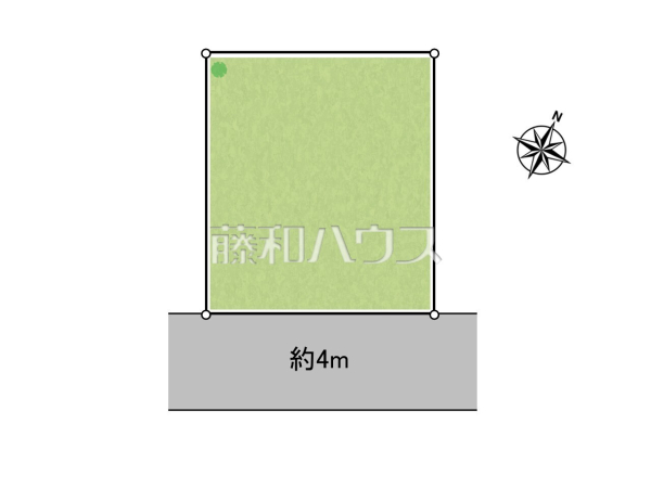 全体区画図　【小牧市古雅４丁目】