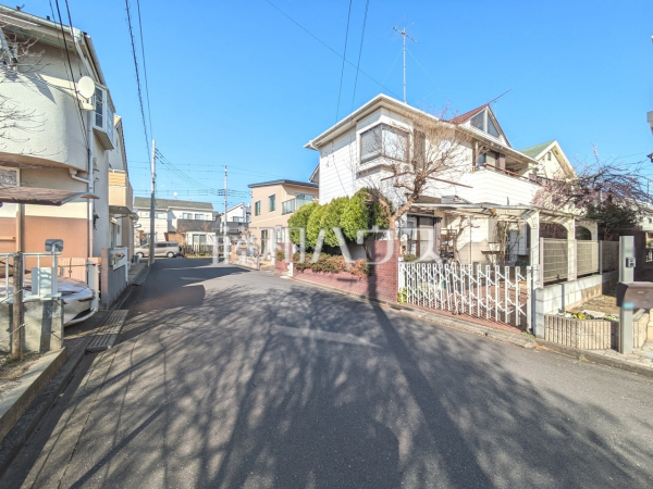 接道状況および現場風景　【小平市上水本町３丁目】