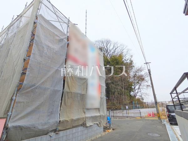 接道状況および現場風景　【日野市東豊田１丁目】