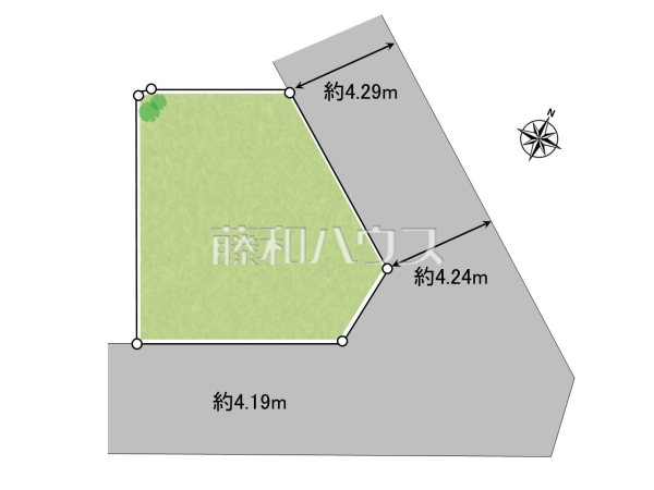 全体区画図　【日野市東豊田１丁目】