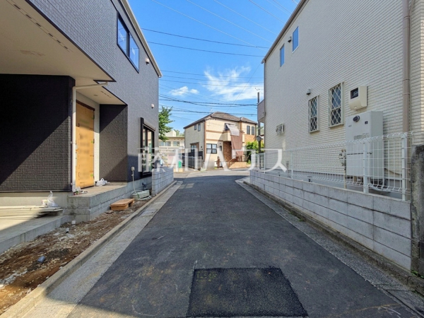 接道状況および現場風景　【練馬区東大泉７丁目】