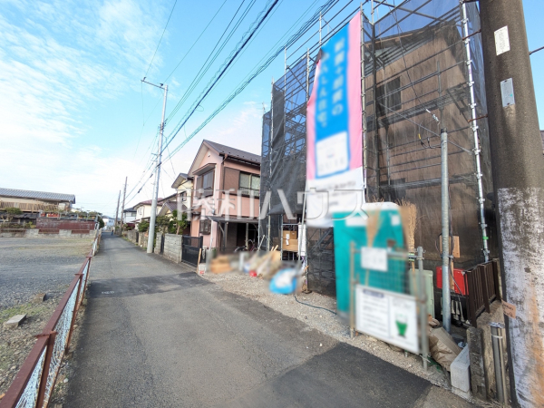 接道状況および現場風景　【八王子市諏訪町】