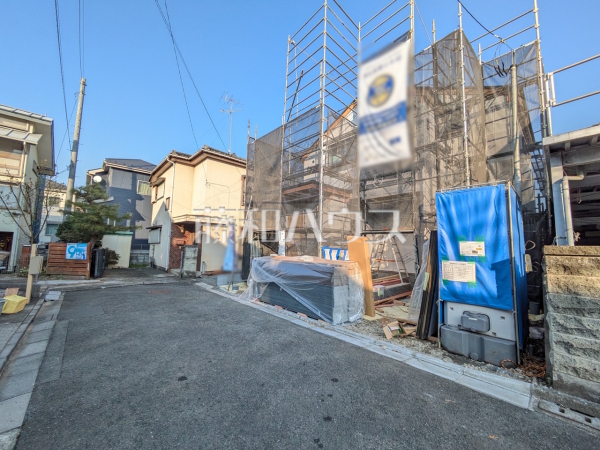 接道状況および現場風景　【八王子市元八王子町２丁目】