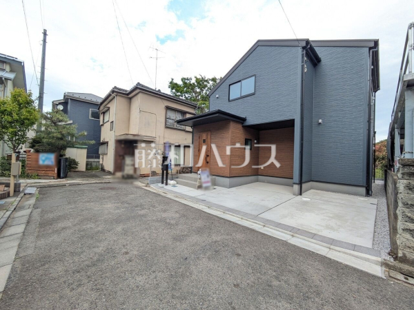 接道状況および現場風景　【八王子市元八王子町２丁目】