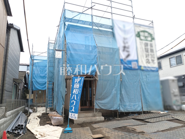 現場風景　【三鷹市新川１丁目】