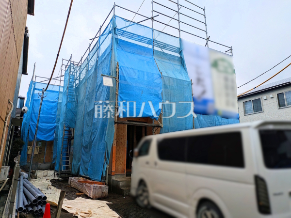 現場風景　【三鷹市新川１丁目】