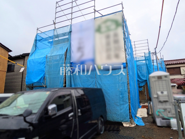 現場風景　【三鷹市新川１丁目】