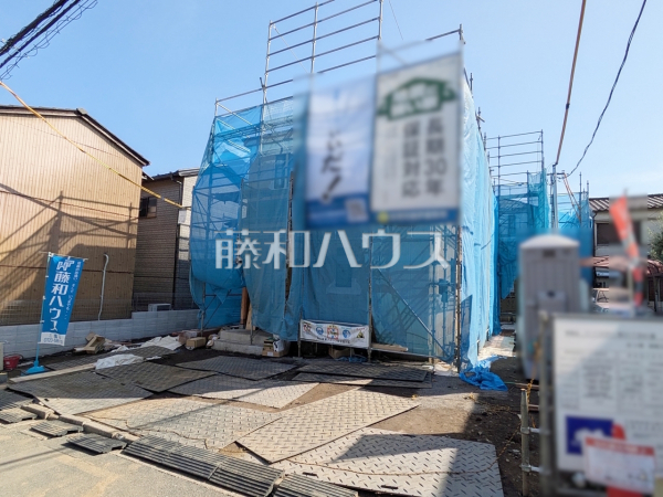 現場風景　【三鷹市新川１丁目】