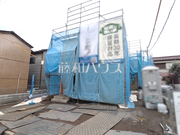 現場風景　【三鷹市新川１丁目】