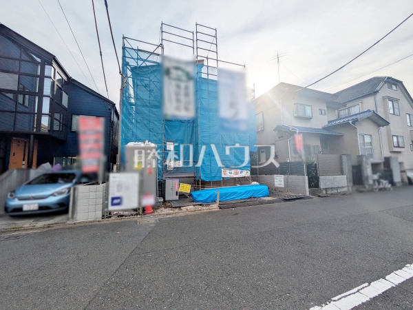 接道状況および現場風景　【調布市緑ケ丘１丁目】