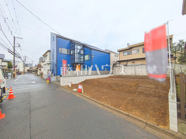 接道状況および現場風景　【調布市緑ケ丘１丁目】