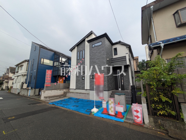 接道状況および現場風景　【調布市緑ケ丘１丁目】