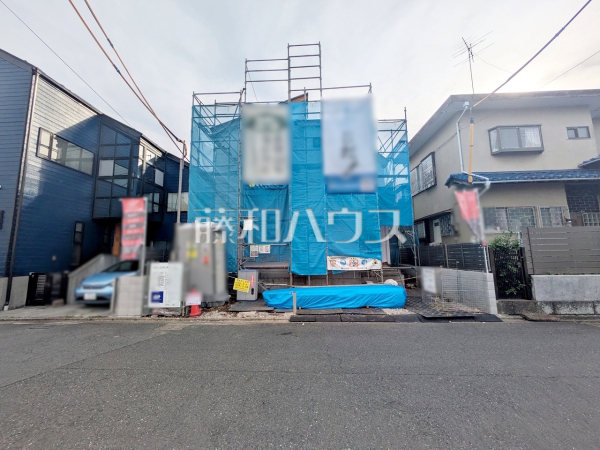 接道状況および現場風景　【調布市緑ケ丘１丁目】