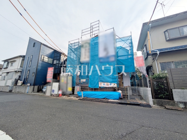 接道状況および現場風景　【調布市緑ケ丘１丁目】