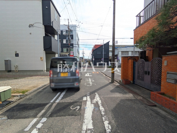 接道状況および現場風景　【名古屋市北区大杉町７丁目】