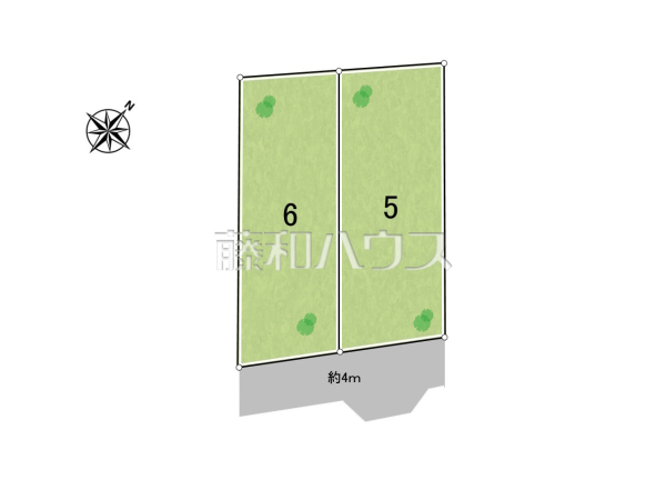 全体区画図　【福岡市南区鶴田１丁目】