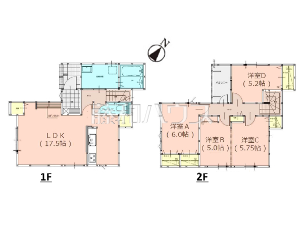 間取図　【福岡市南区曰佐１丁目】