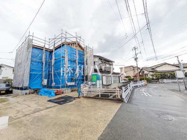 接道状況および現場風景　【福岡市南区曰佐１丁目】