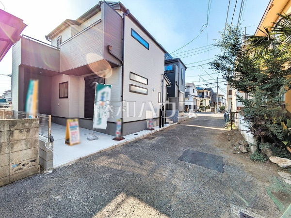 接道状況および現場風景　【新座市石神１丁目】お気軽にお問い合わせくださいませ。