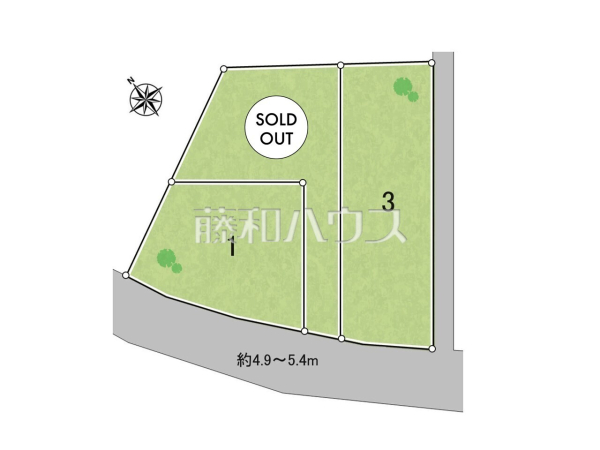 全体区画図　【うるま市与那城】