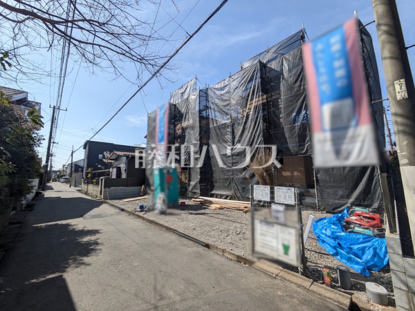 接道状況および現場風景　【小平市花小金井５丁目】