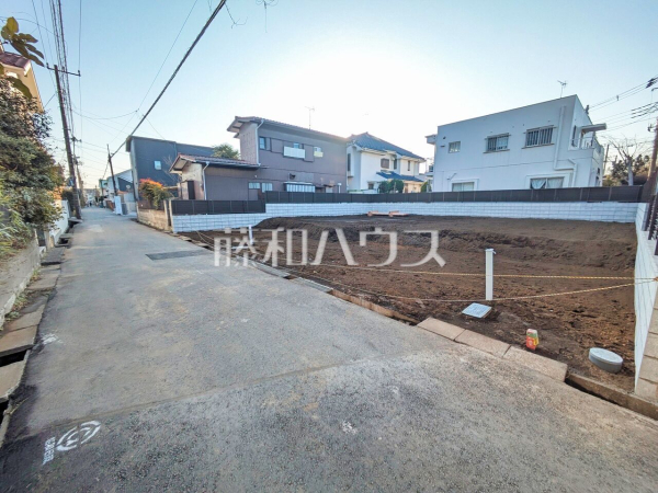 接道状況および現場風景　【小平市花小金井５丁目】