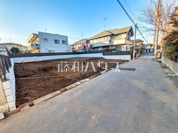 接道状況および現場風景　【小平市花小金井５丁目】
