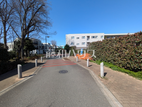 接道状況および現場風景　【杉並区宮前２丁目】