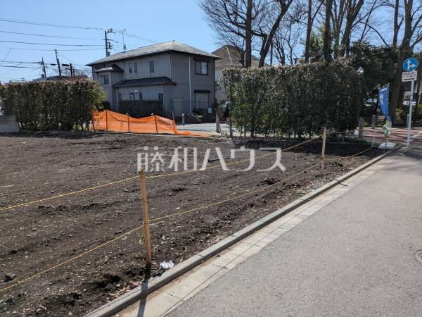 1号地　現地写真　【杉並区宮前２丁目】