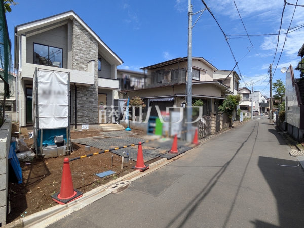 接道状況および現場風景　【西東京市向台町６丁目】