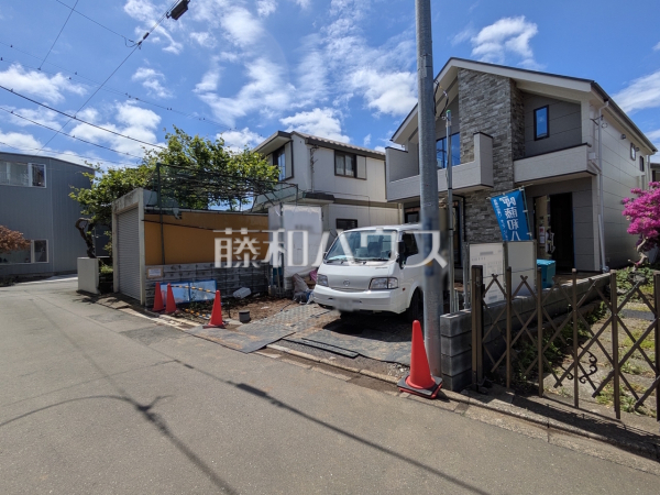 接道状況および現場風景　【西東京市向台町６丁目】