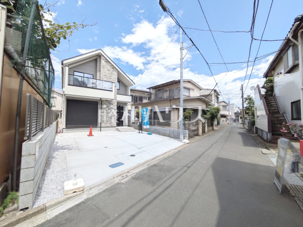 接道状況および現場風景　【西東京市向台町６丁目】