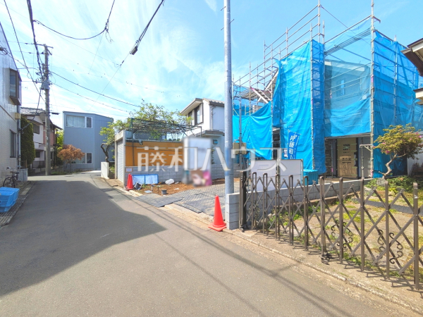 接道状況および現場風景　【西東京市向台町６丁目】