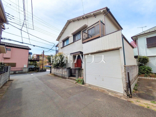 接道状況および現場風景(現況：古屋有)　【西東京市谷戸町３丁目】